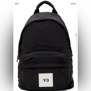 Y-3 Black Techlite Tweak Backpack
